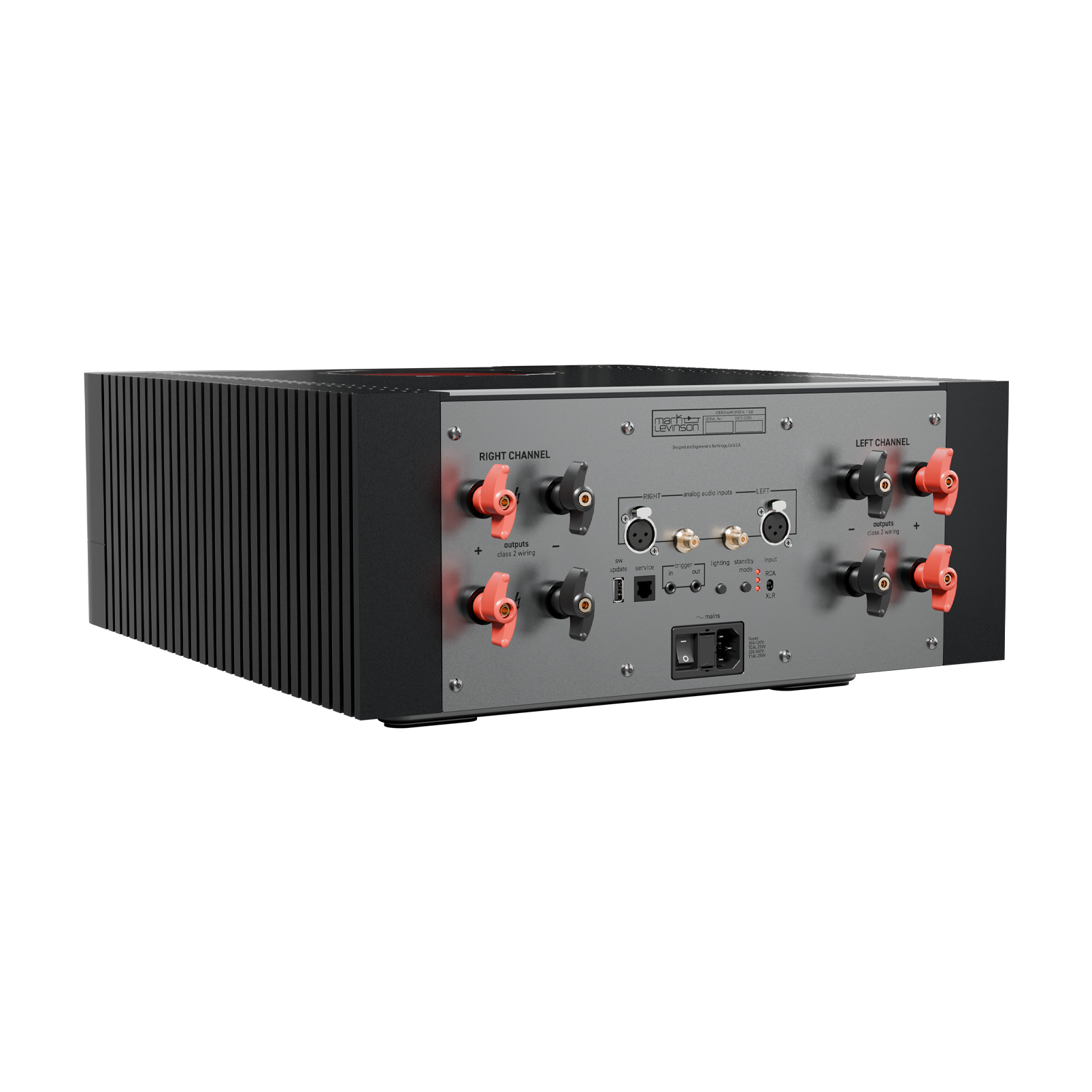 № 632 - Black - Dual-Monaural Amplifier - Detailshot 1