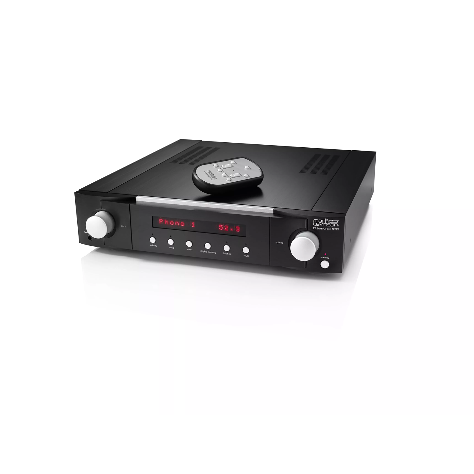 № 523 - Black - Dual-Monaural Preamplifier for Analog Sources - Detailshot 3