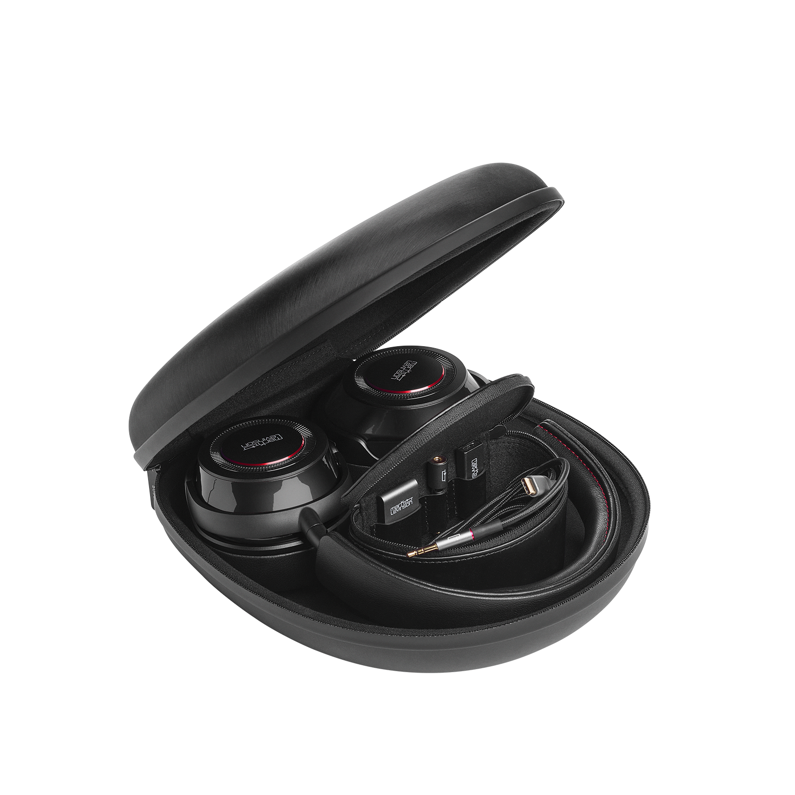 № 5909 - Black - PREMIUM WIRELESS HEADPHONES WITH ANC - Detailshot 4